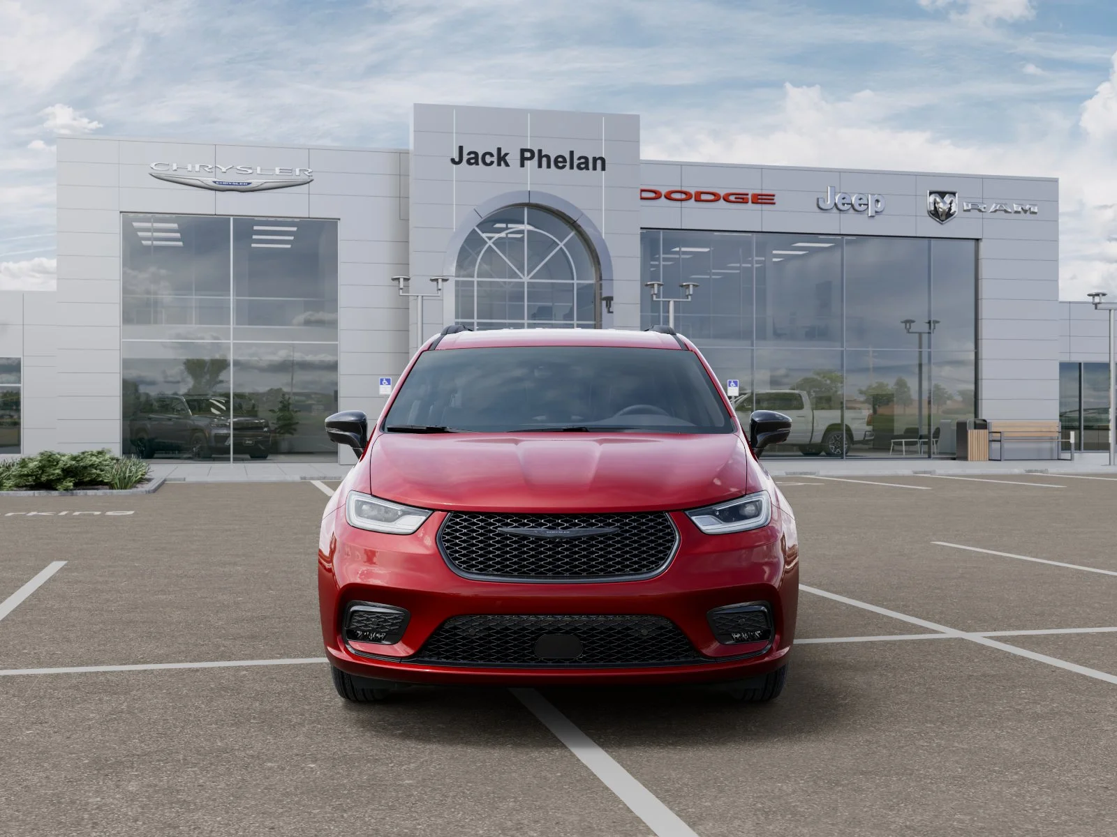 New 2026 Red Hot Pearl-Coat Exterior Paint Chrysler Select image 37