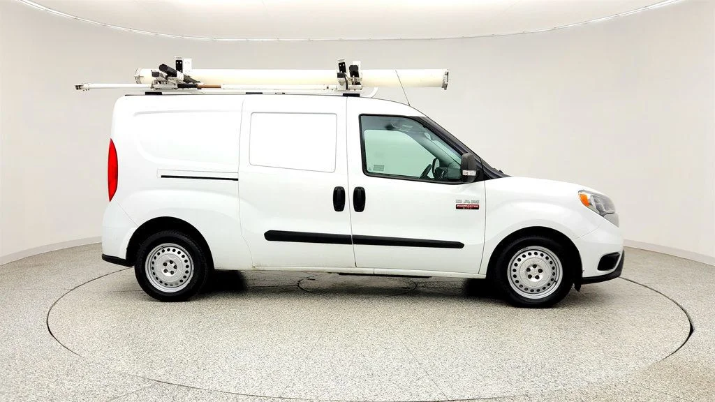 Used 2022 Bright White Ram Tradesman Van w/ Ranger Shelving & Ladder Rack System image 4