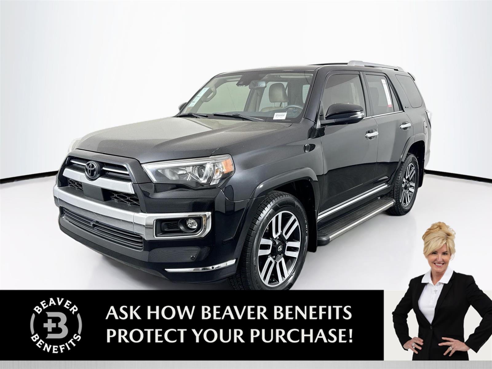 Used 2022 Midnight Black Metallic Toyota Limited image 1