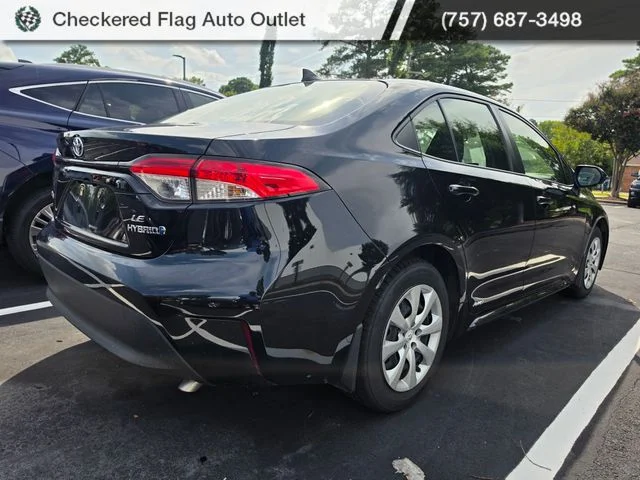 Used 2023 Midnight Black Metallic Toyota LE image 6