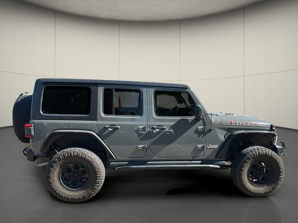 Used 2021 Gray Jeep Unlimited Sport image 8