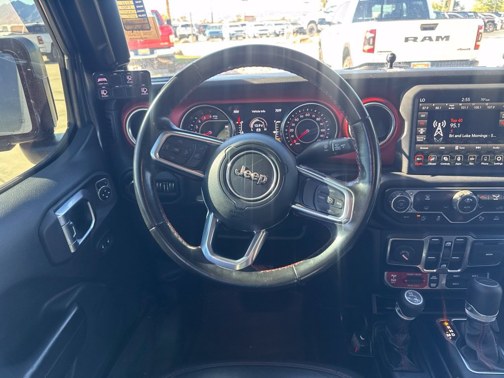 Certified Used 2021 Gray Jeep Rubicon image 14