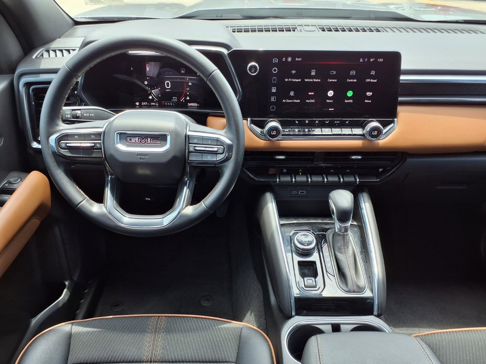 Used 2023 Sterling Metallic GMC 4WD AT4 image 12