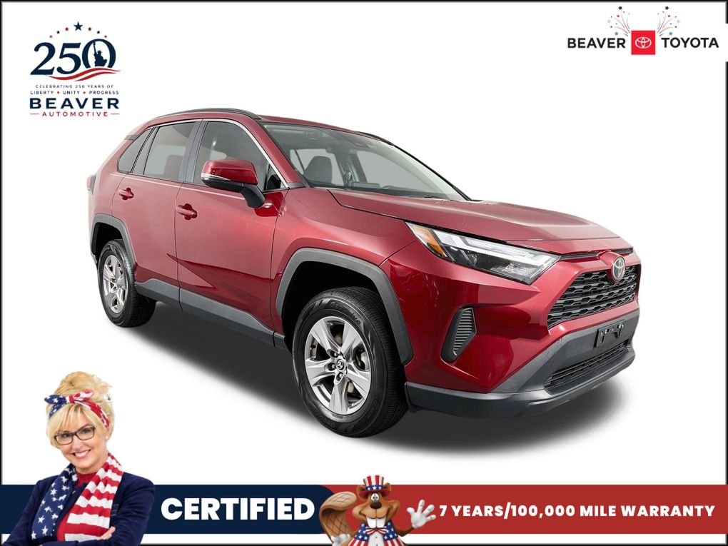 Used 2023 Red Toyota XLE image 1