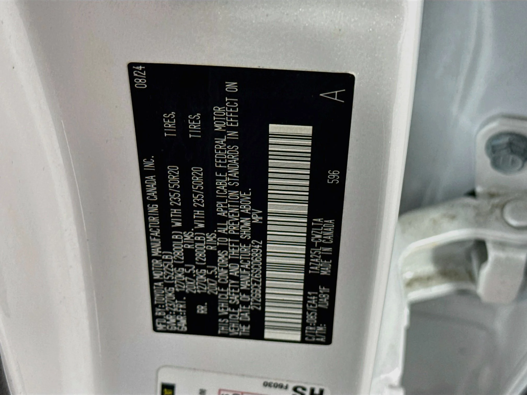 Certified Used 2025 0085 Lexus 350 Premium image 30