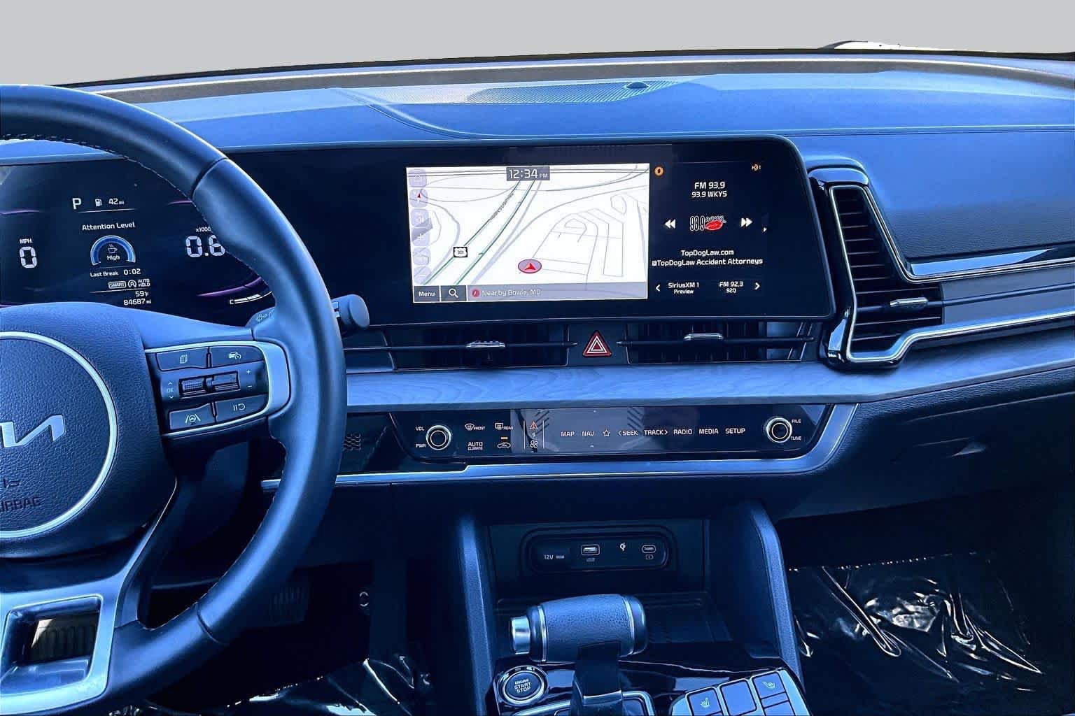 Used 2023 Ebony Black Kia X-Line image 7