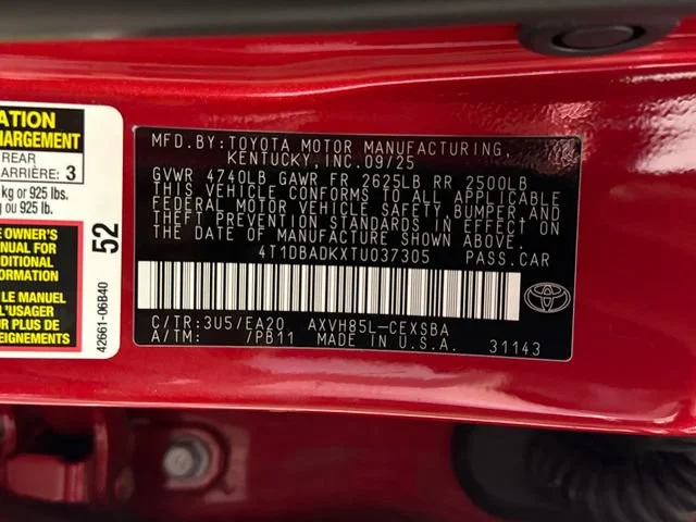 Used 2026 Red Toyota SE image 27