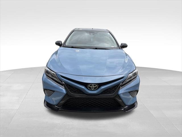 Certified Used 2022 CAVALRY BLUE W/BLK Toyota TRD V6 image 2