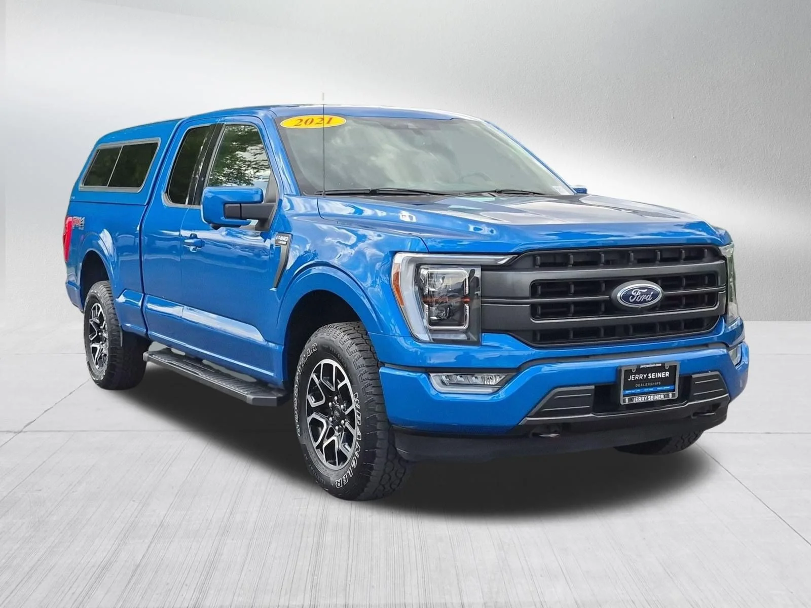 Used 2021 Blue Metallic Ford LARIAT image 7