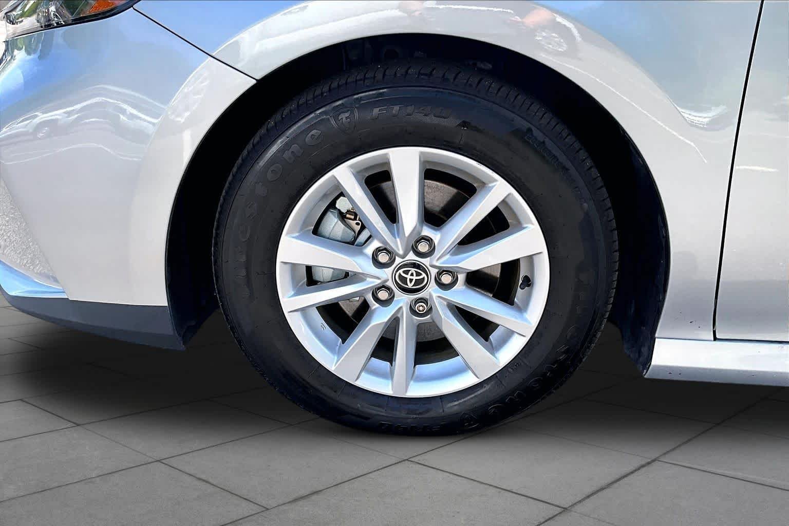 Used 2025 Celestial Silver Metallic Toyota LE image 11