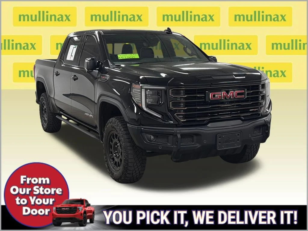 Used 2023 ONYX BLACK GMC AT4X image 2