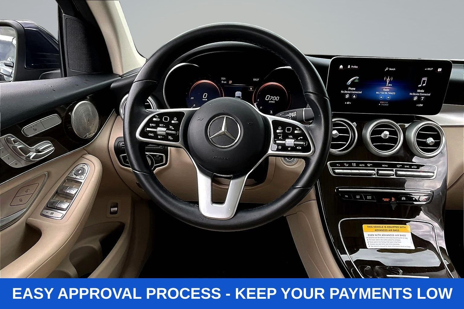 Used 2021 Blue Mercedes-Benz GLC 300 image 10