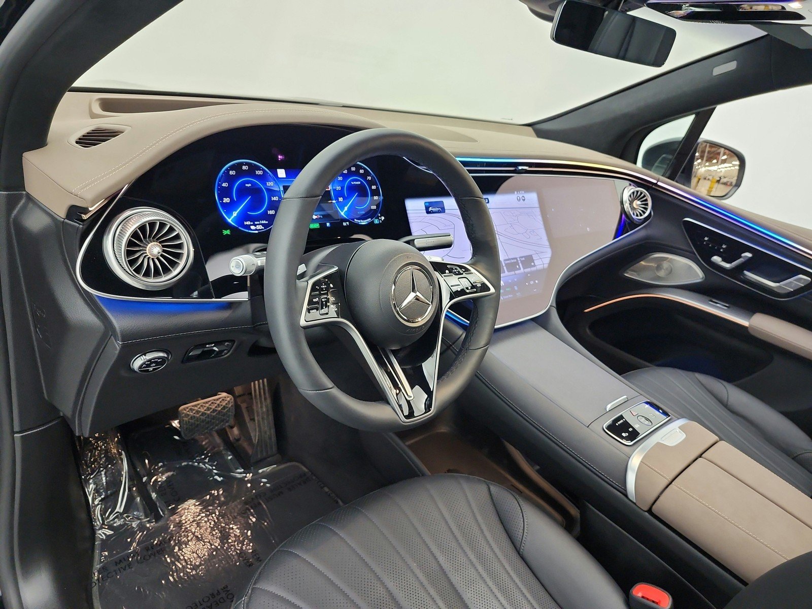 Certified Used 2023 Obsidian Black Metallic Mercedes-Benz EQS 580 4MATIC® SUV image 9
