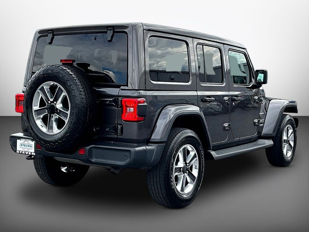 Used 2019 Gray Jeep Unlimited Sahara image 6