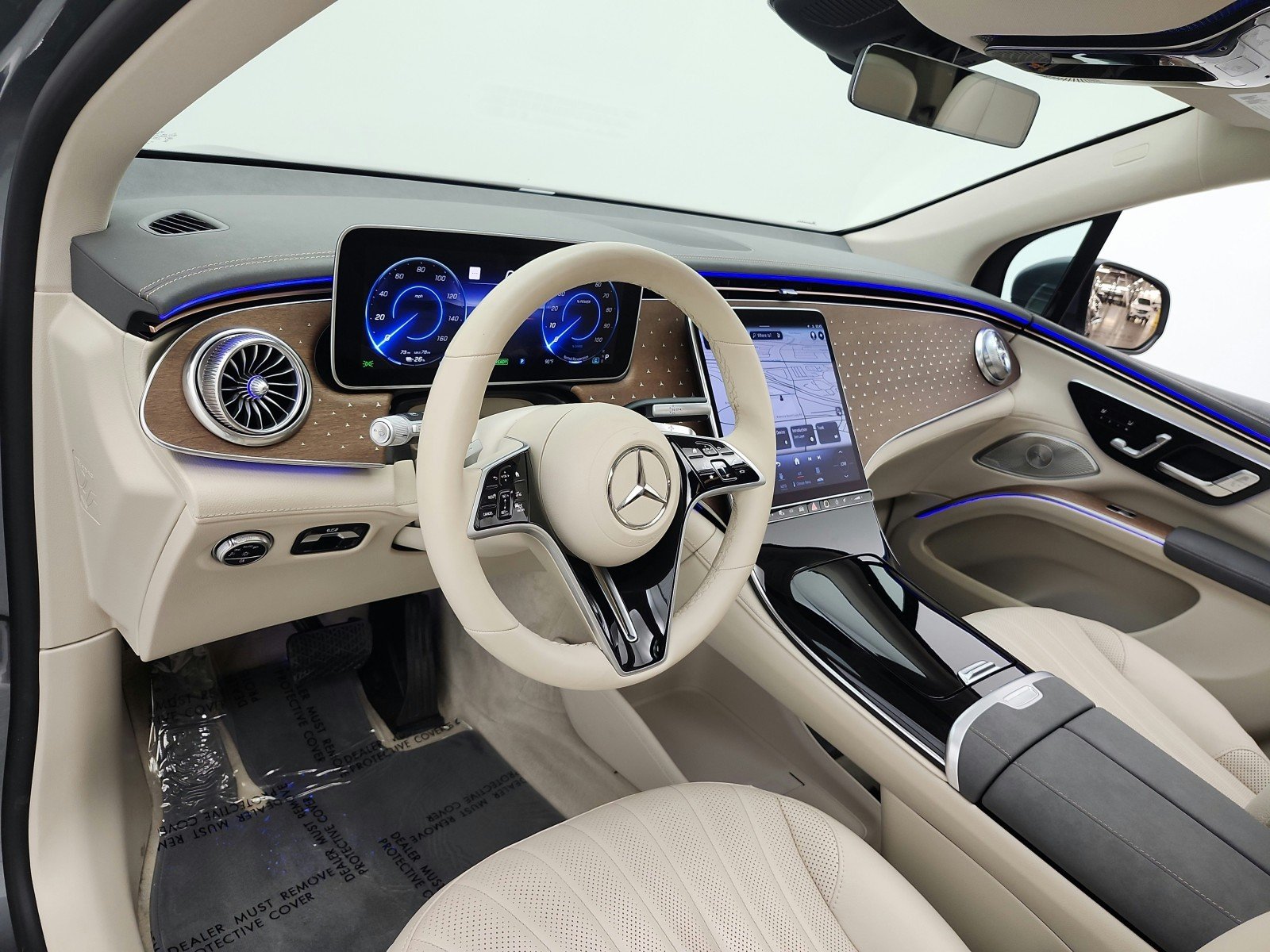 Certified Used 2023 Selenite Grey Metallic Mercedes-Benz EQS 450+ SUV image 9