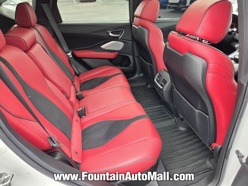 Used 2022 Platinum White Pearl Acura SH-AWD A-SPEC ADV image 14