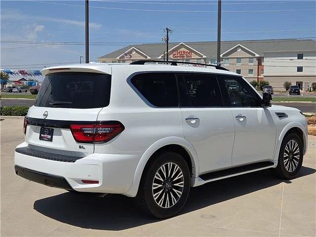 Used 2023 Aspen White Tricoat Nissan SL 4x2 image 3