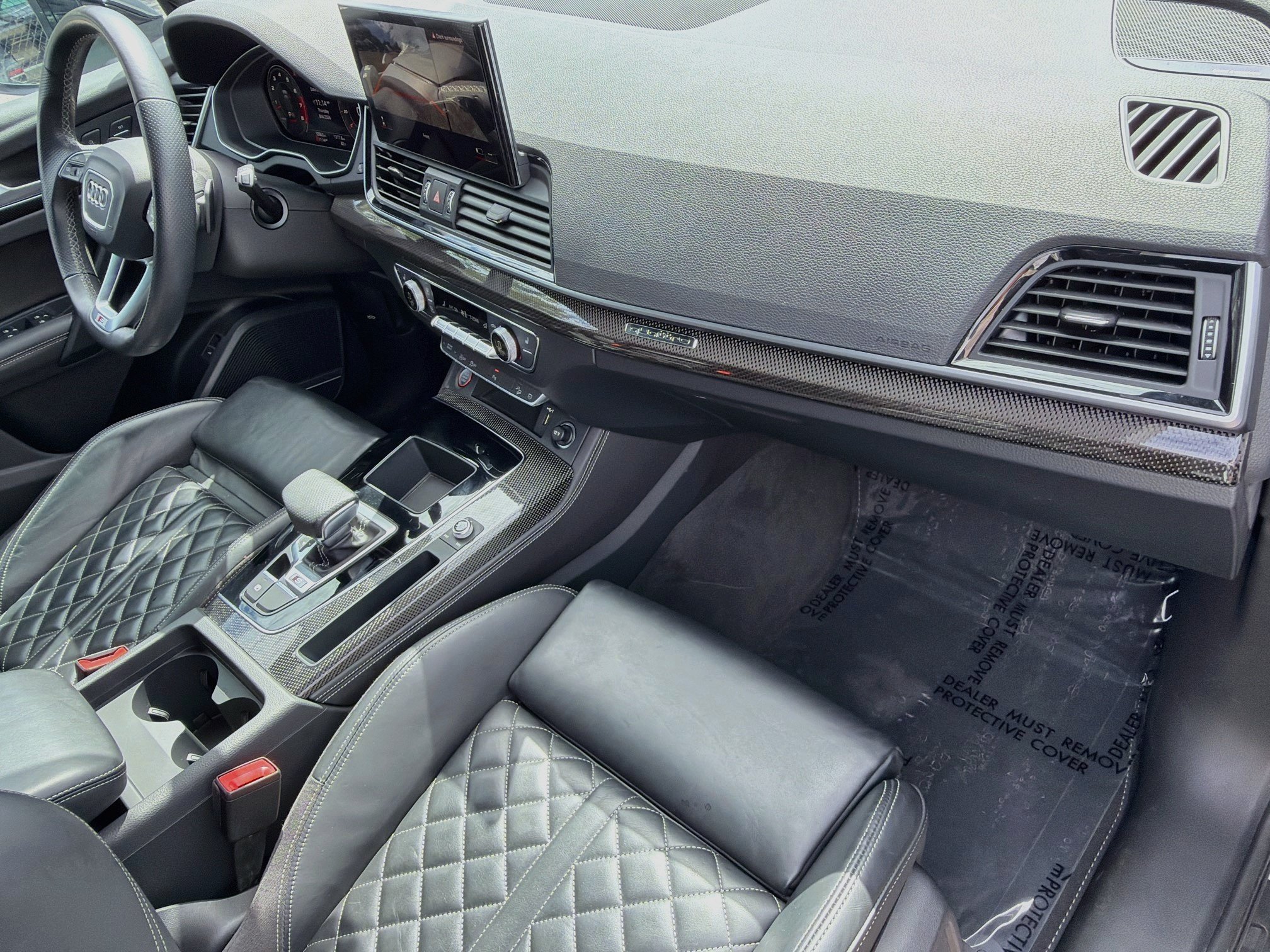 Used 2023 Glacier White Metallic Audi Premium Plus image 13