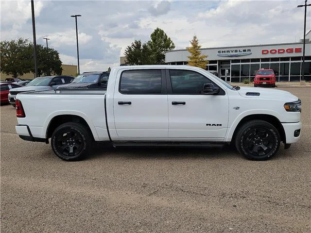 Used 2026 Bright White Clearcoat RAM Big Horn/Lone Star 4x4 Crew Cab 144.5 in. WB image 4