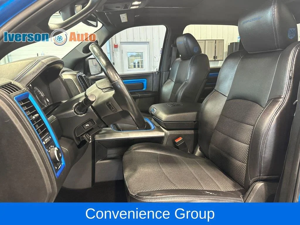 Used 2018 Hydro Blue Pearlcoat Ram Sport image 17