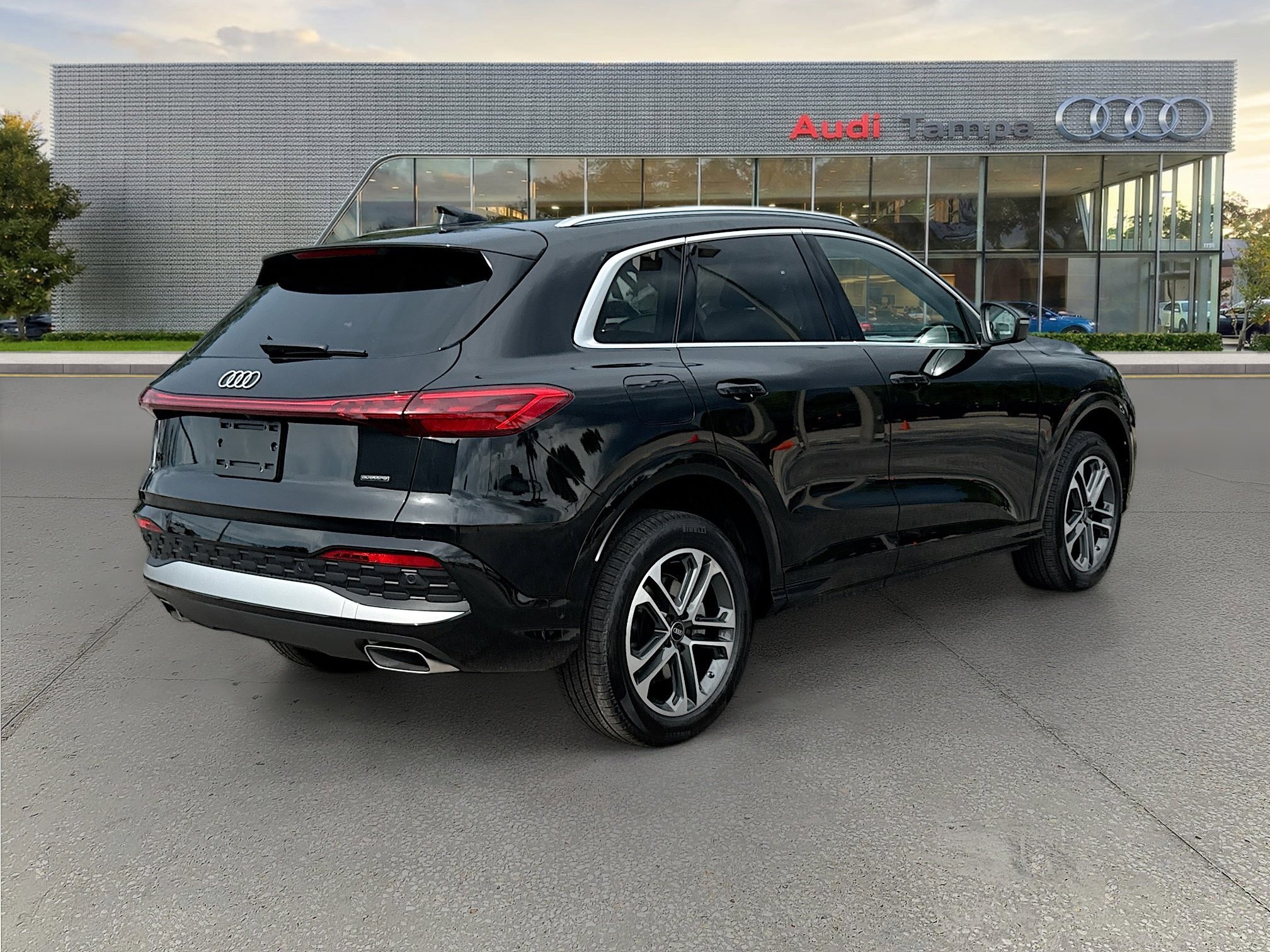 New 2026 Mythos Black Metallic Audi Premium Plus image 3