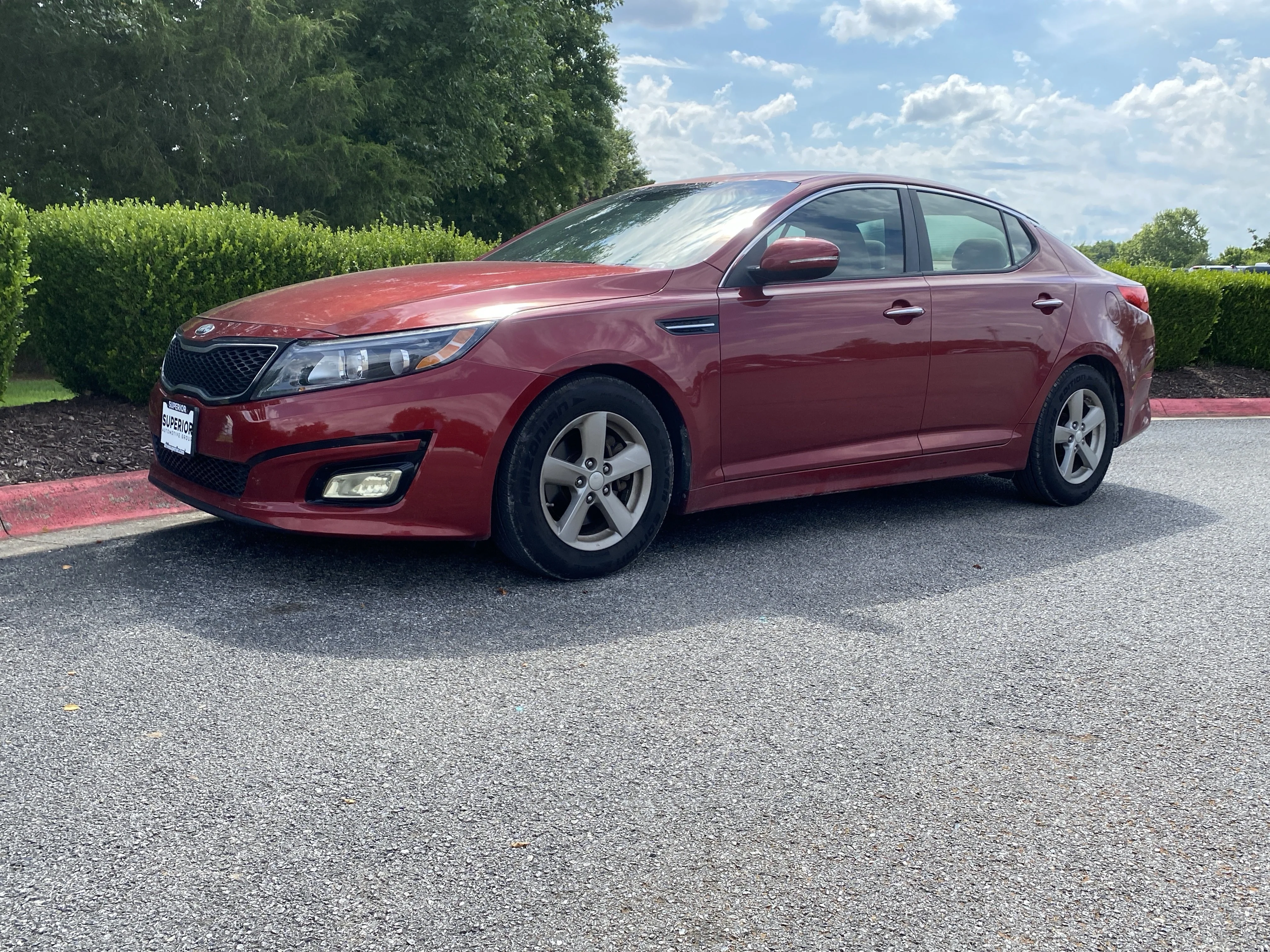 Used 2014 Remington Red Metallic Kia LX image 8