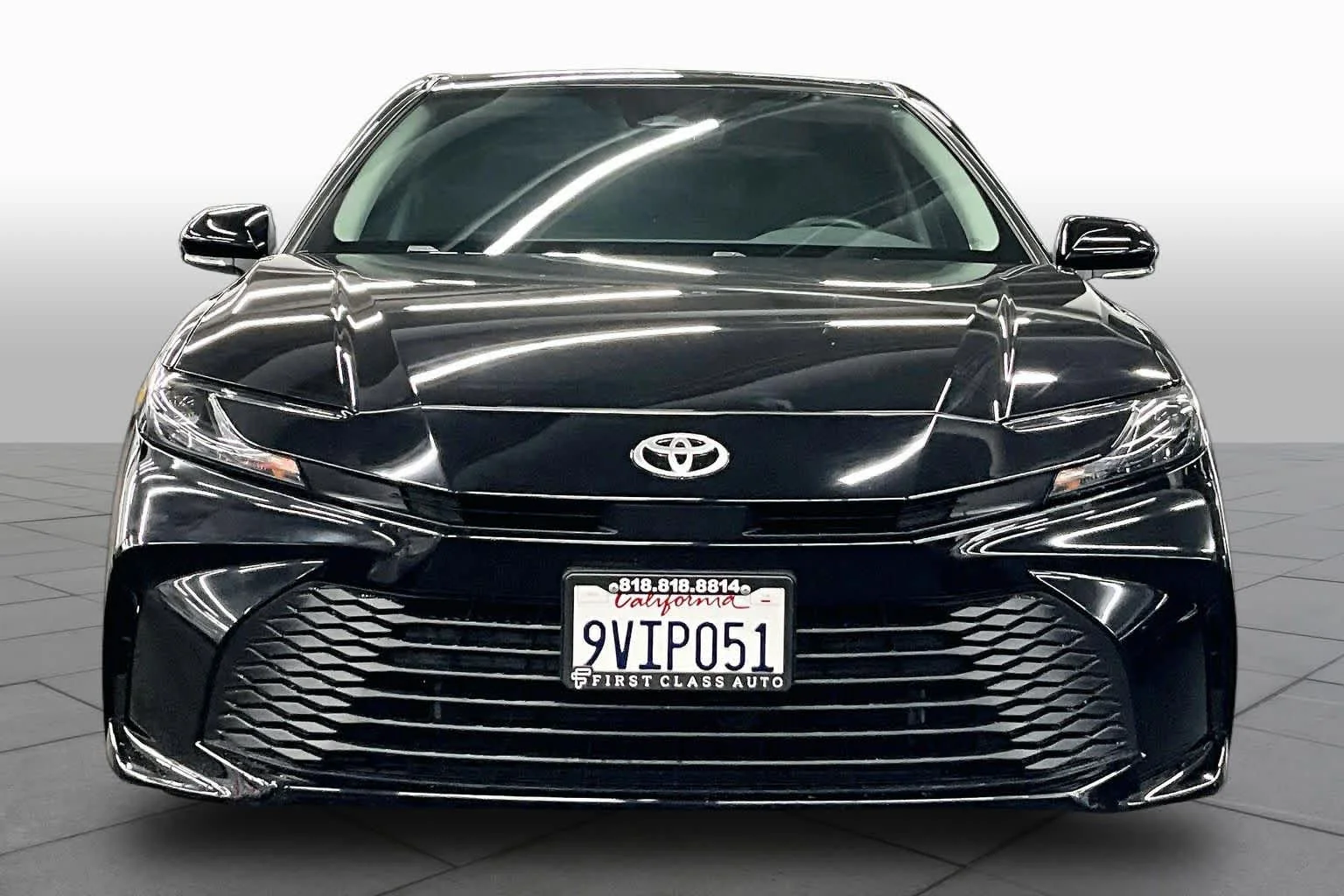 Used 2025 Midnight Black Metallic Toyota LE image 3