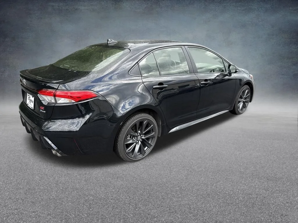 Used 2025 Black Toyota SE image 4