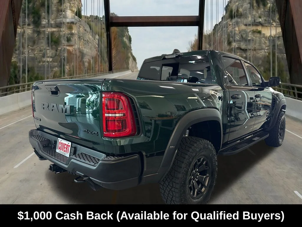 New 2026 Serrano-Green Metallic Exterior Paint RAM RHO image 6