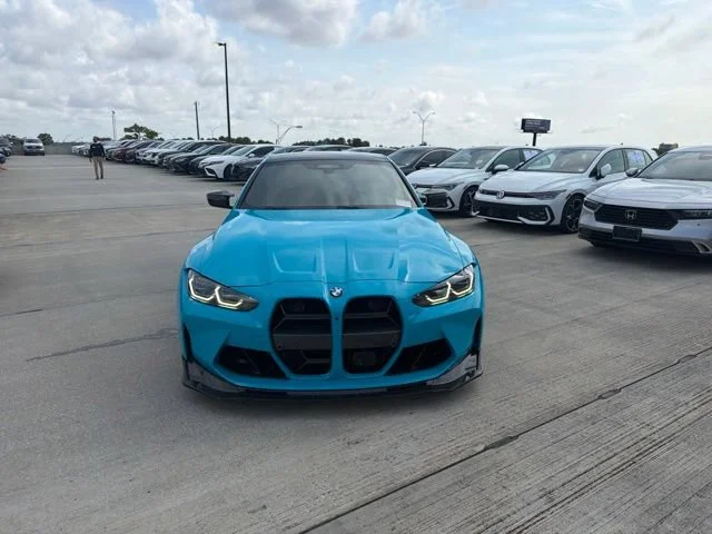 Used 2022 Frozen Brilliant White Metallic BMW Competition image 8
