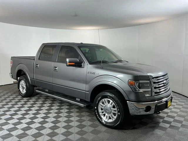 Used 2014 Sterling Gray Metallic Ford Lariat image 3