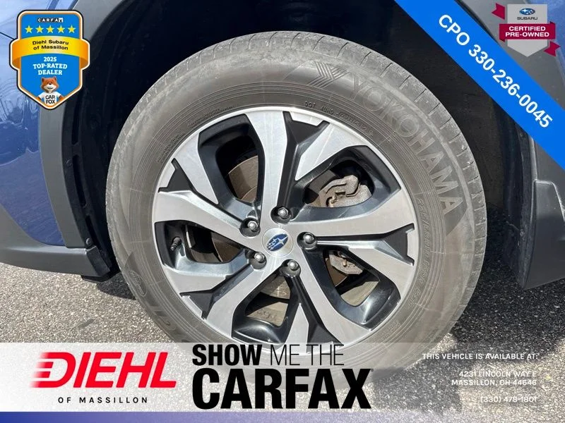 Used 2022 Blue Subaru Limited image 9