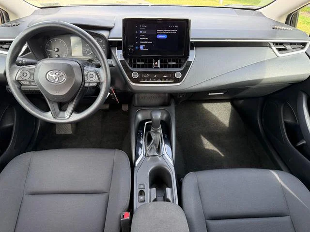 Certified Used 2024 MIDNIGHT BLACK METAL Toyota LE image 25