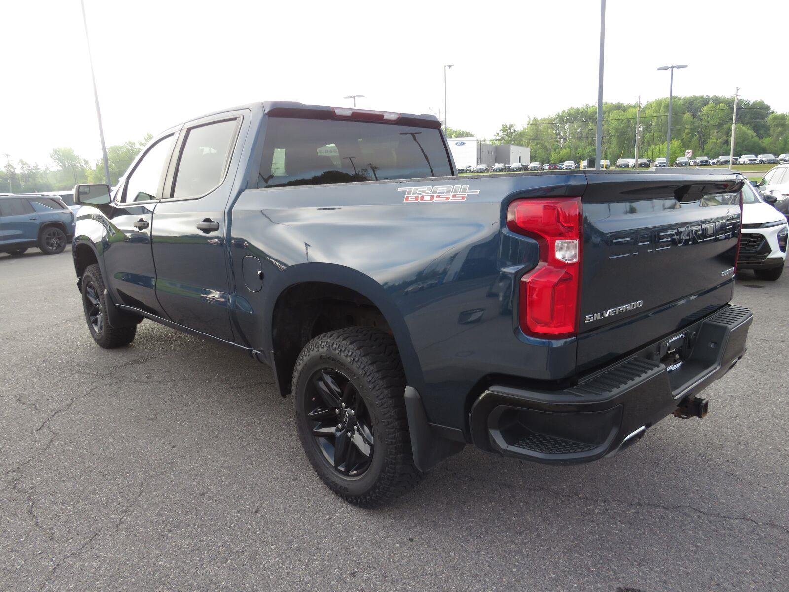Used 2020 Northsky Blue Metallic Chevrolet Custom Trail Boss image 10