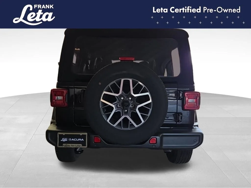Used 2024 Black Jeep Sahara image 5