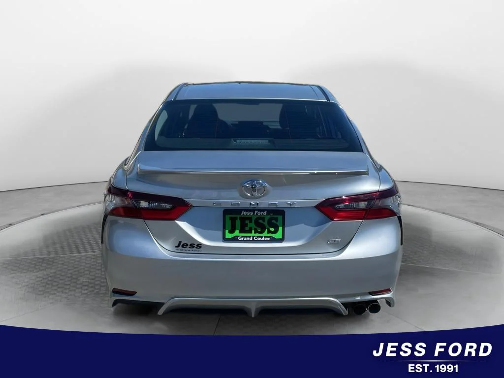 Used 2024 Celestial Silver Metallic Toyota SE image 4