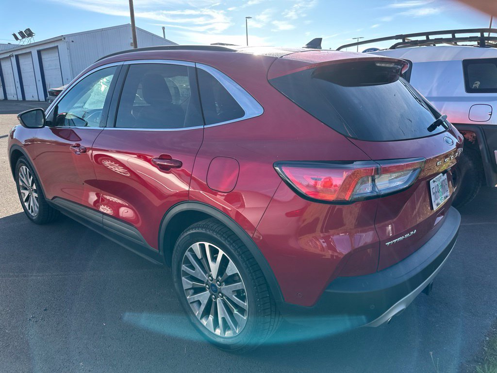 Used 2020 Red Metallic Ford Titanium image 6