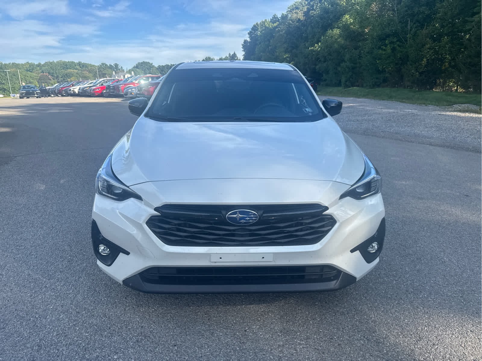 Certified Used 2024 Crystal White Pearl Subaru RS image 2