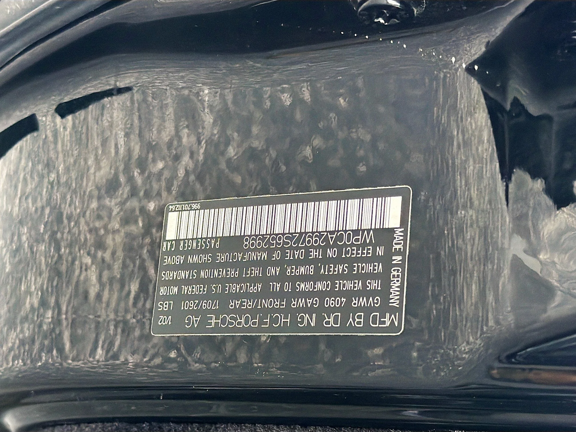 Used 2002 Black Porsche Carrera image 36