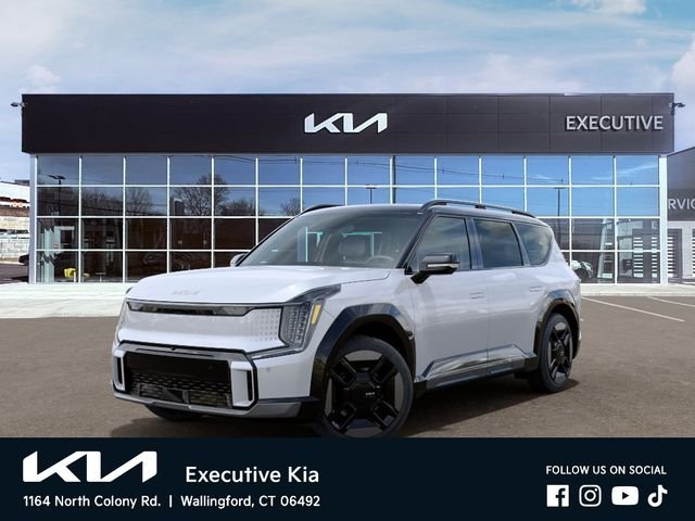 New 2026 Glacial White Pearl / Black Ro Kia GT-Line AWD image 1