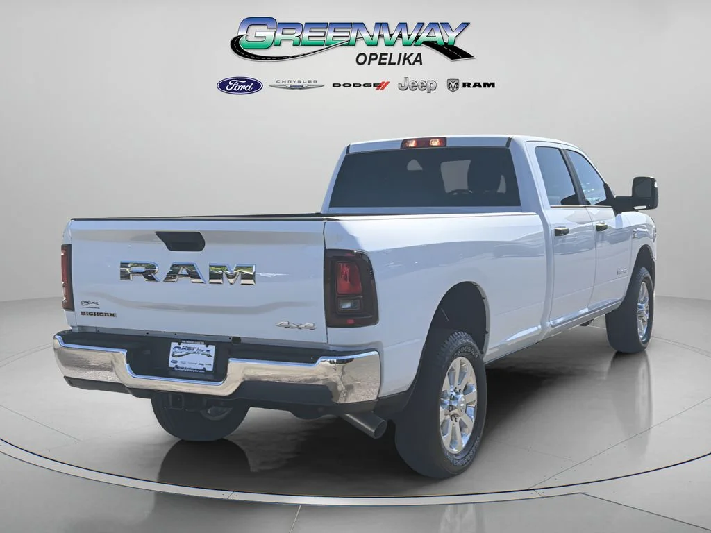 New 2026 Bright White Clear-Coat Exterior Paint RAM Big Horn image 7