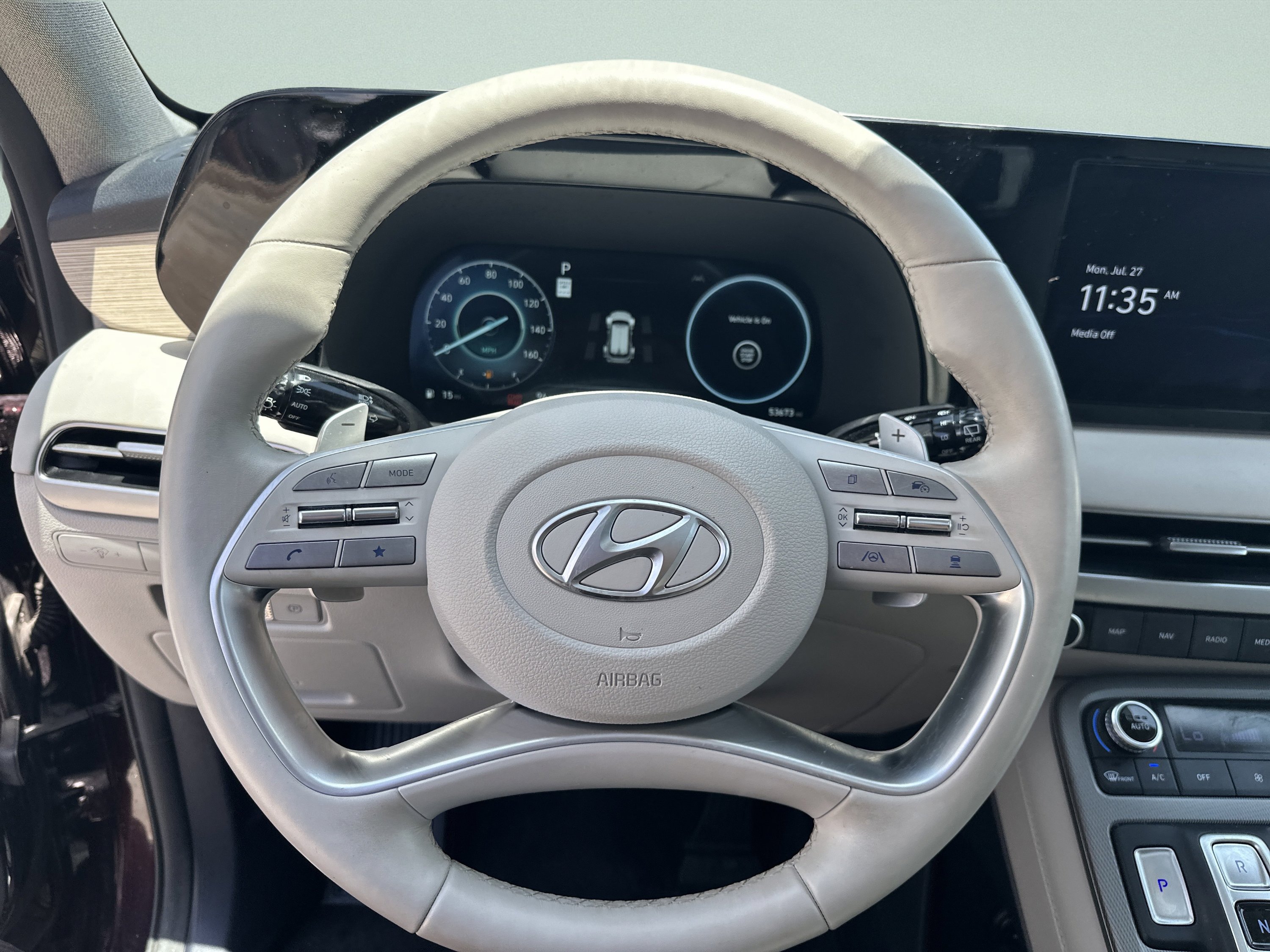 Used 2024 Sierra Burgundy Hyundai Limited image 15