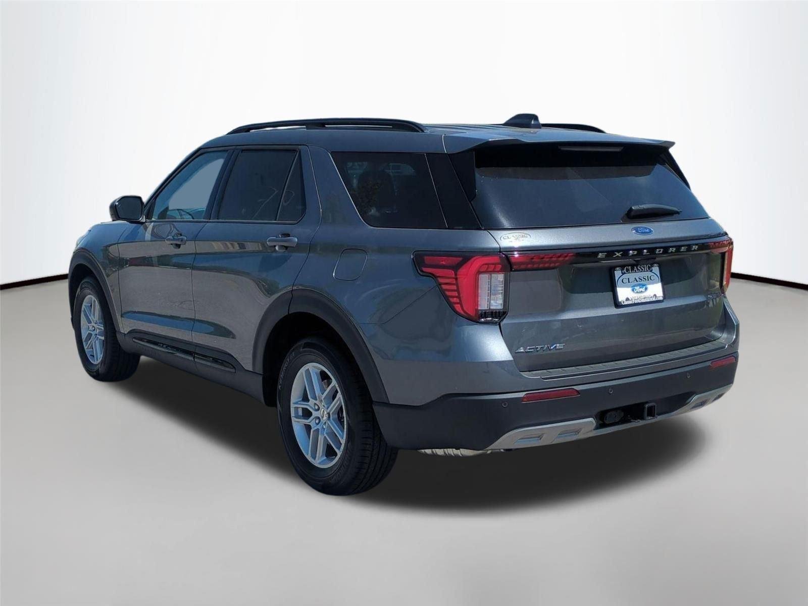 New 2026 Carbonized Gray Metallic Ford Active image 3