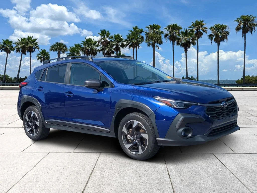Certified Used 2024 Blue Subaru Limited image 2