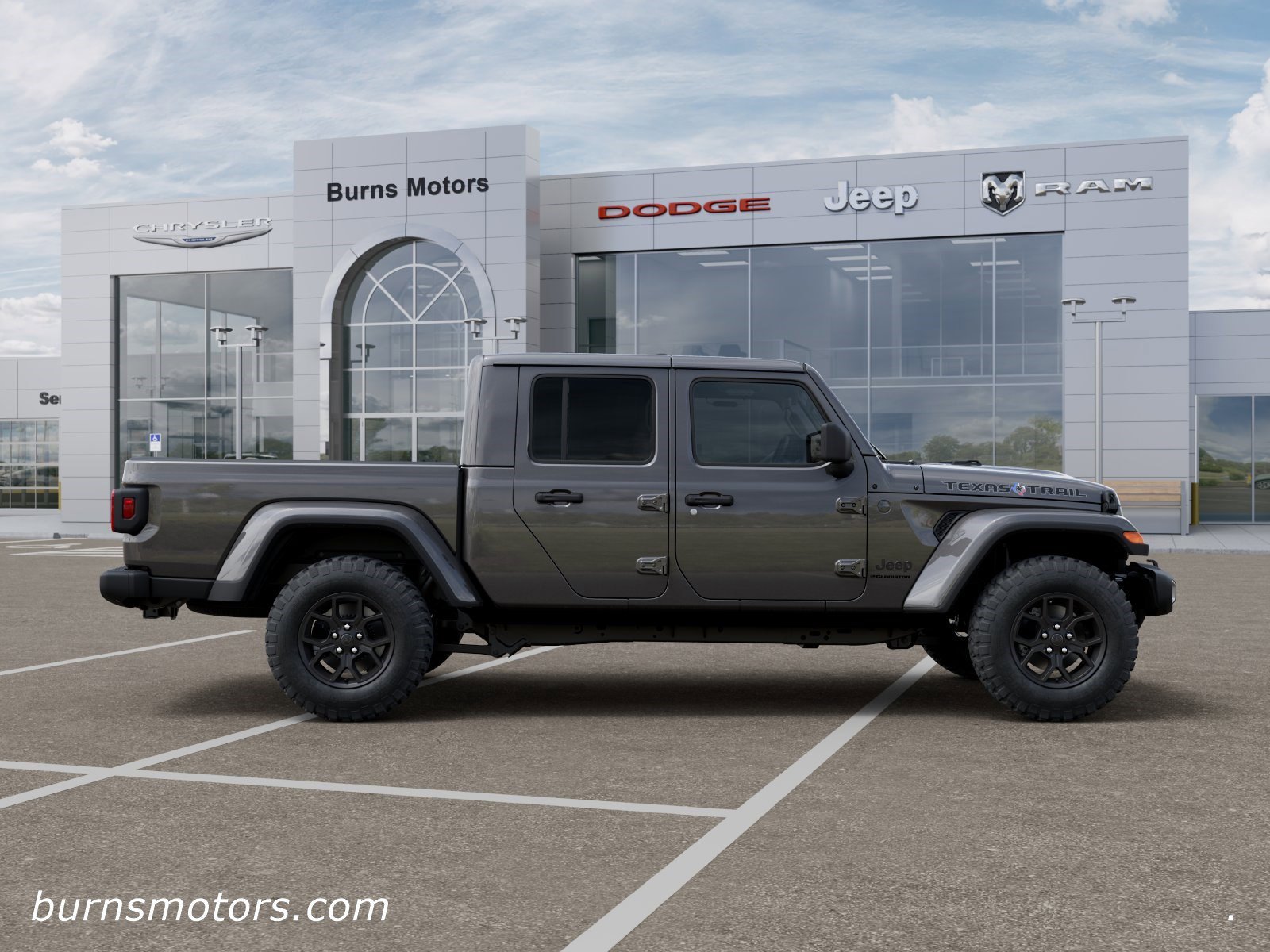 New 2026 Granite Crystal Metallic Clear-Coat Exterior Paint Jeep Texas Trail image 21