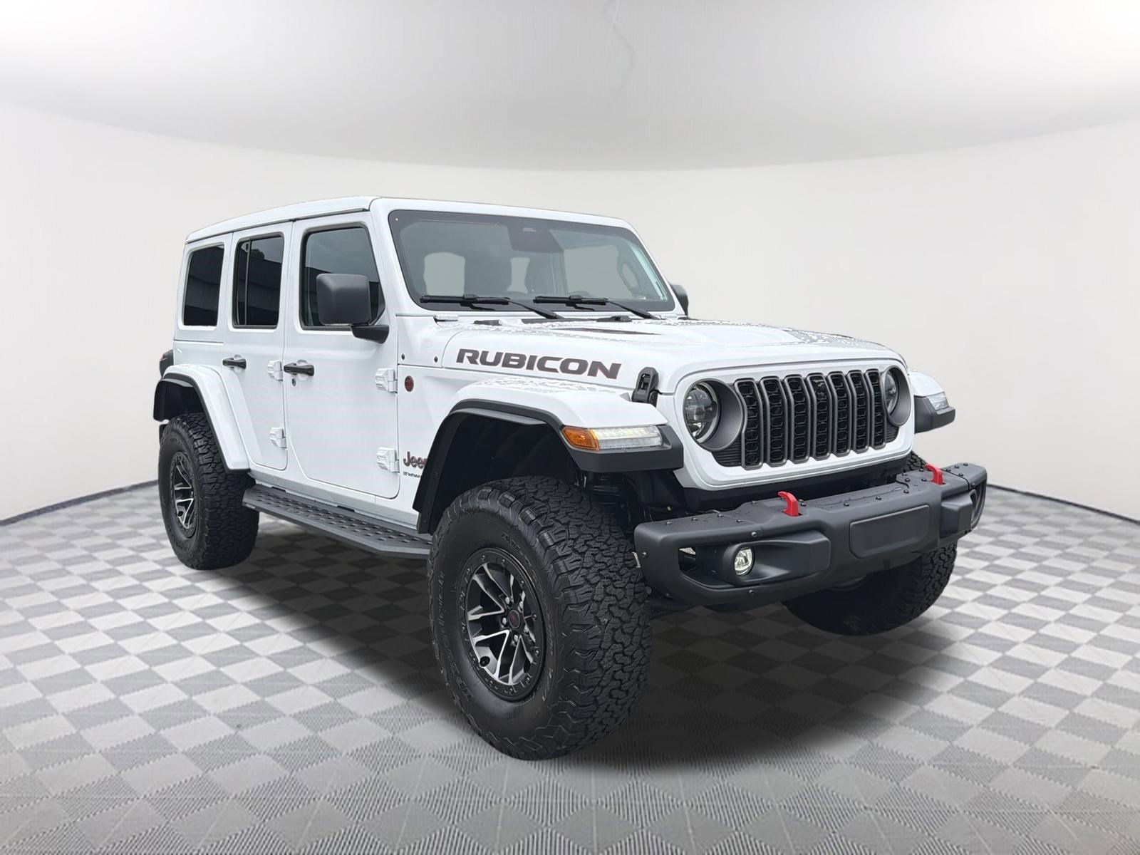 Used 2026 Bright White Clearcoat Jeep Rubicon X image 8