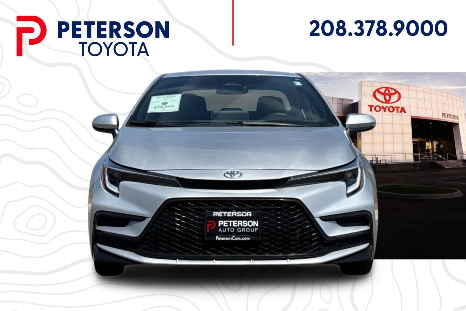 Used 2025 Silver Toyota XSE image 8