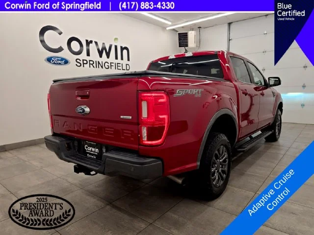 Certified Used 2020 Rapid Red Metallic Tinted Clearcoat Ford Lariat image 7