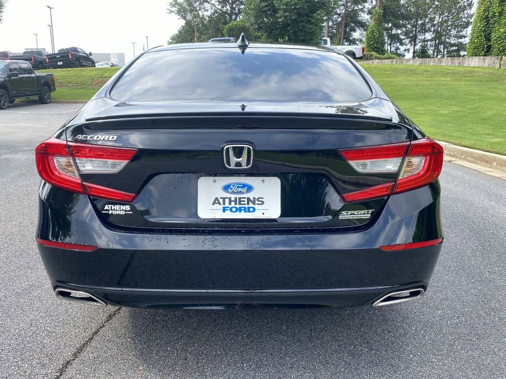 Certified Used 2022 Crystal Black Pearl Honda Sport Special Edition image 4