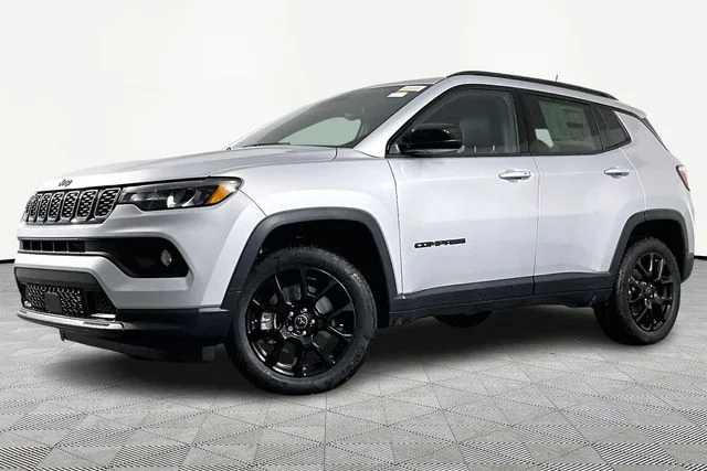 New 2026 Silver Jeep Latitude image 1
